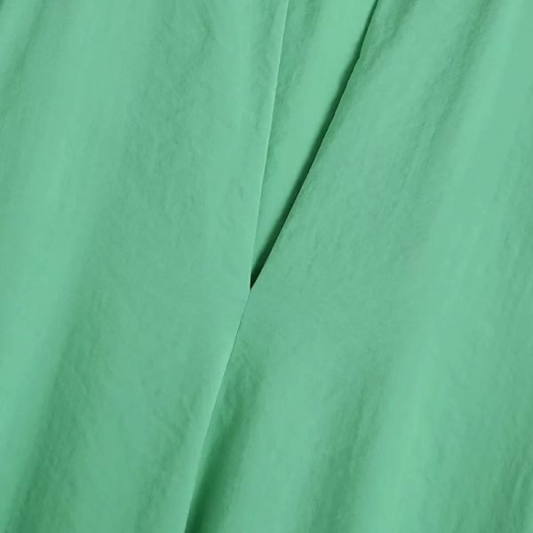 Summer Women V Neck Loose Midi Dress Female Long Sleeve Clothes Casual Lady Solid Vestido D7671